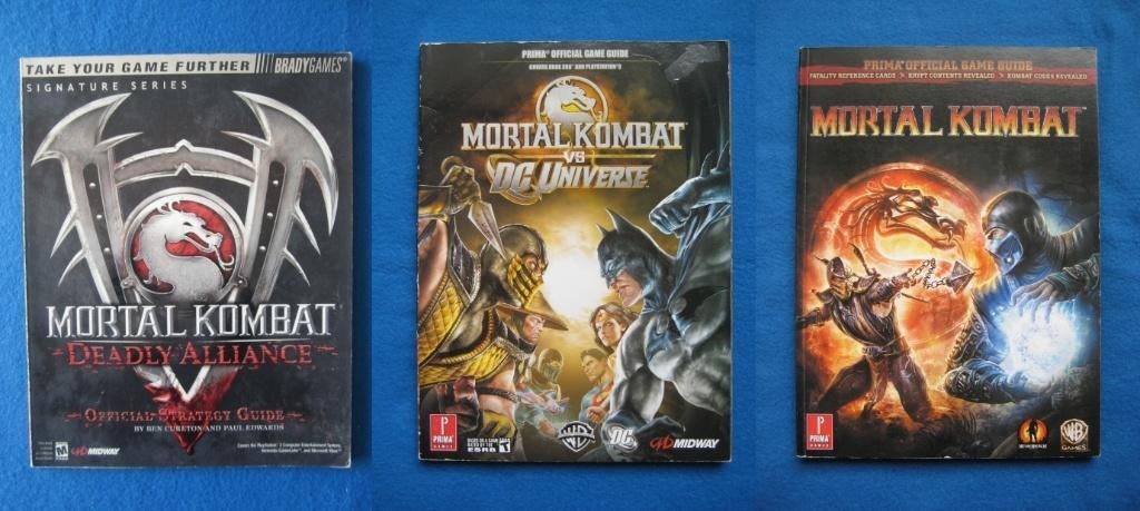 Mortal Kombat strategy guide hintboek, Vanaf 18 jaar, Vechten, 2 spelers, Ophalen of Verzenden