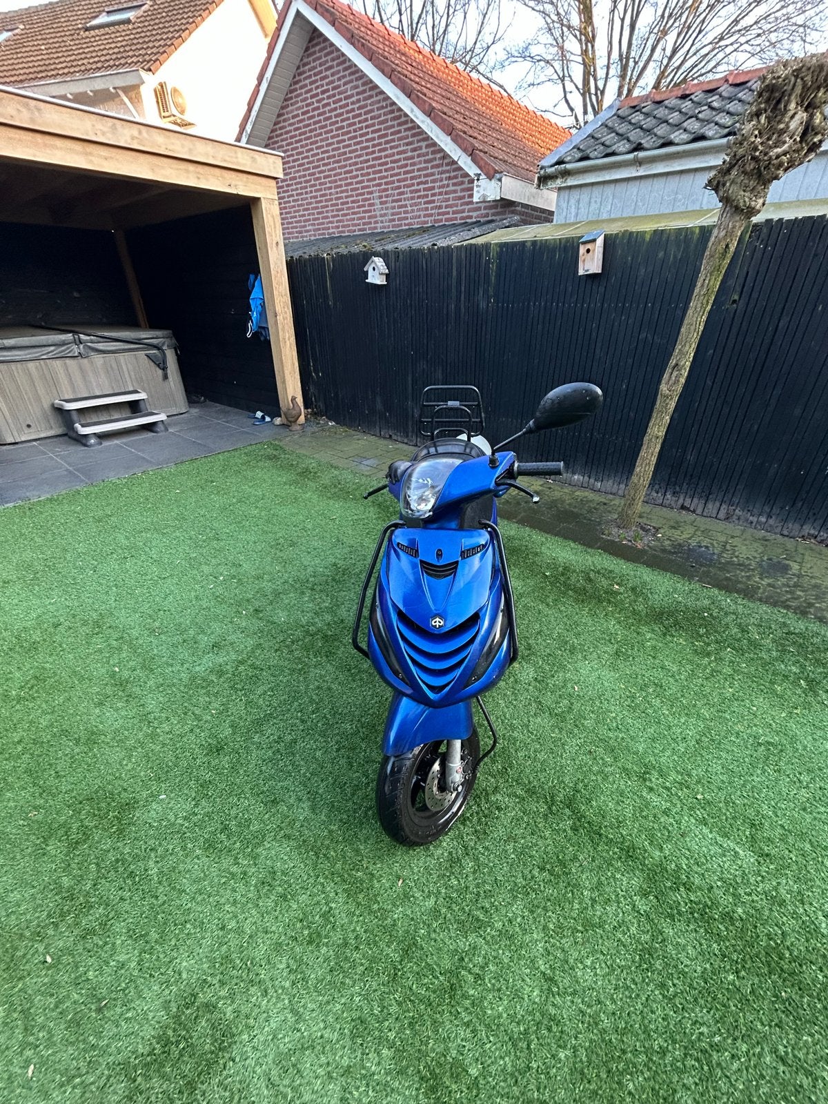 Piaggio Zip Scooter - Blauw, Goed Onderhouden, Ophalen, Gebruikt, Benzine, Piaggio
