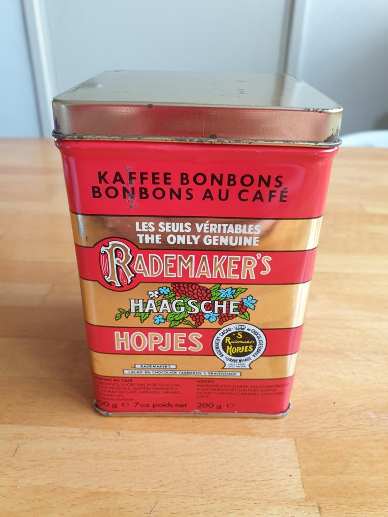 Haagsche hopjes blikje zonder hopjes, Ophalen, Gebruikt, Overige