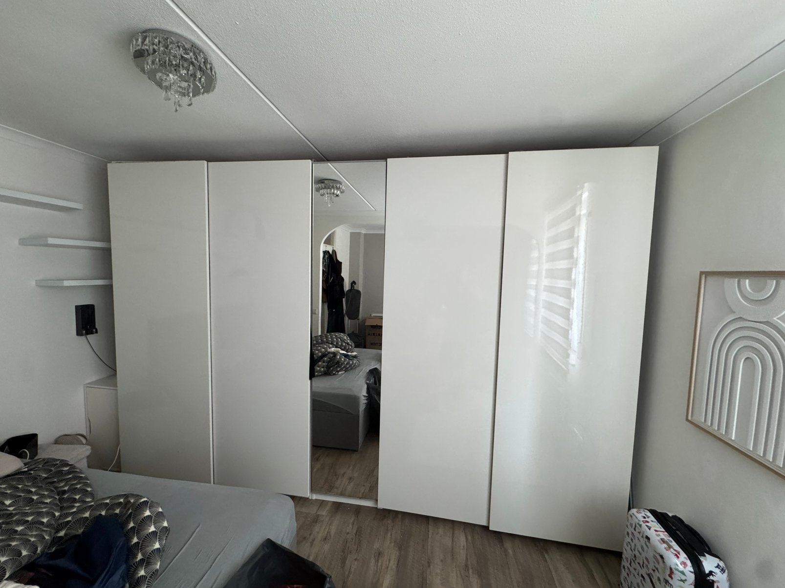 Kledingkast Ikea - zeer mooi, Ophalen, 200 cm of meer, 50 tot 100 cm, Zo goed als nieuw
