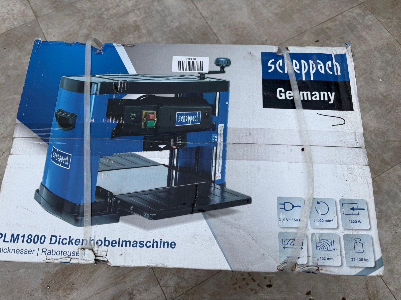 Nieuwe schaafmachine, Ophalen of Verzenden