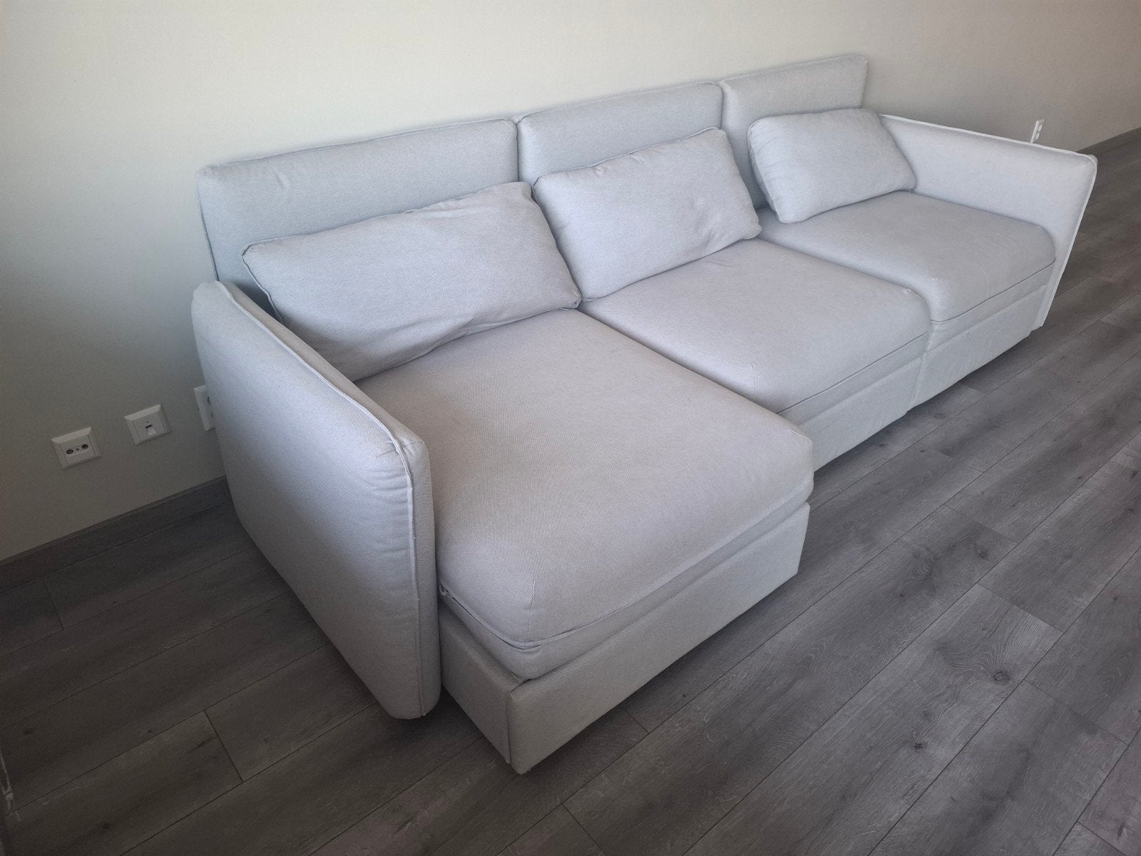 Modulaire slaapbank met opbergruimte, Gebruikt, Driepersoons, 75 tot 100 cm, Ophalen of Verzenden