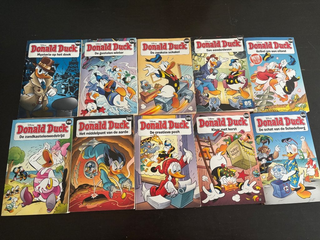 Donald Duck pockets, Meerdere stripboeken, Ophalen of Verzenden, Zo goed als nieuw, Donald Duck