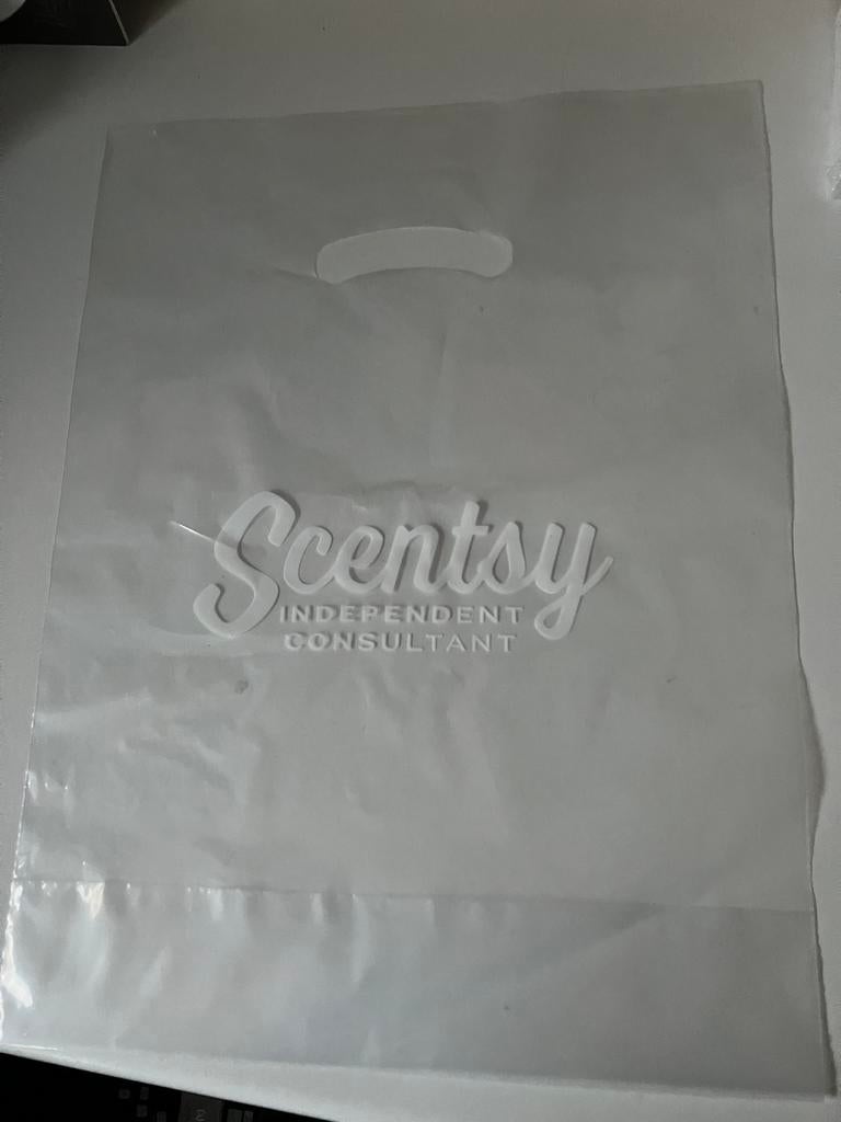 Scentsy plastic zak, Ophalen of Verzenden, Nieuw, Overige materialen, Minder dan 25 cm