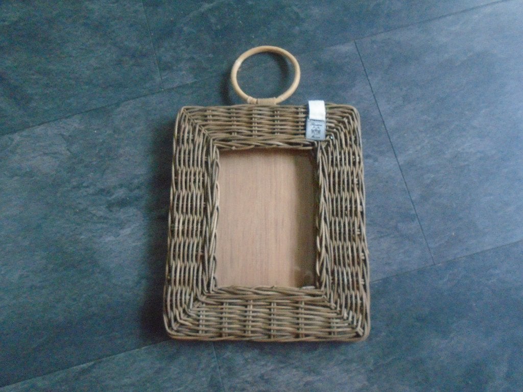 Riviera Maison Rattan Grote Fotolijst ZGAN, Ophalen of Verzenden, Zo goed als nieuw, Overige materialen