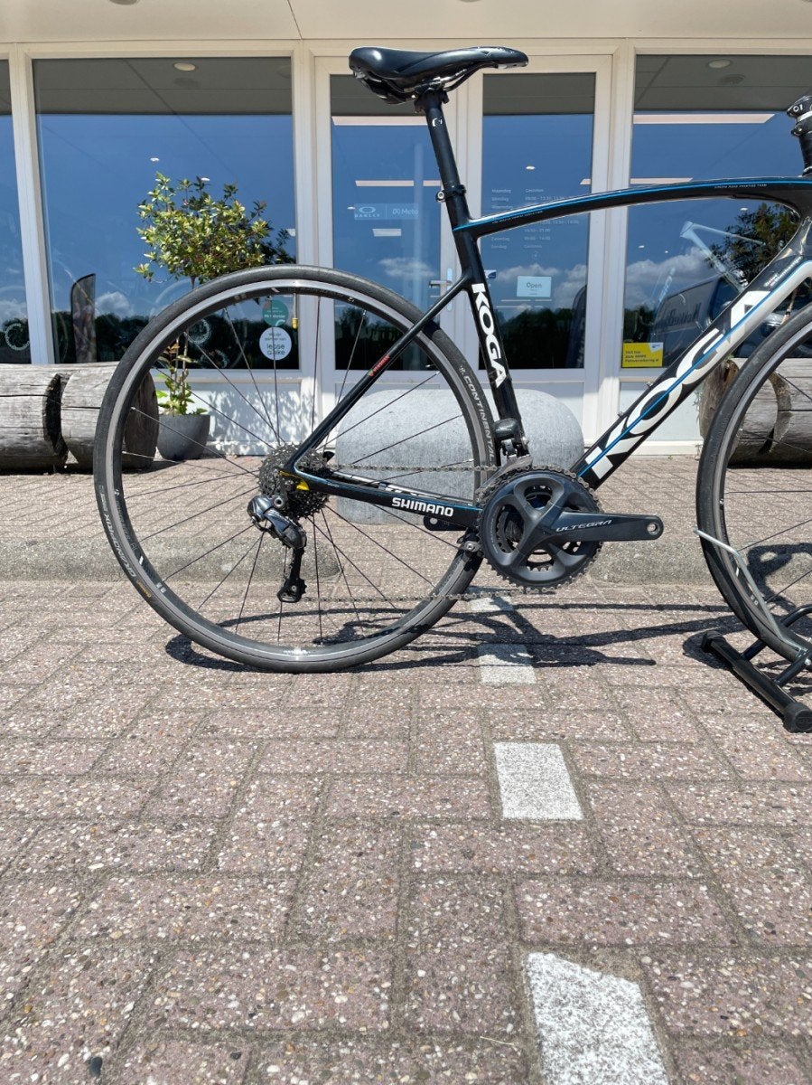 Koga Kimera Di2 Zwart/Blauw 54cm, Gebruikt, -, -, -