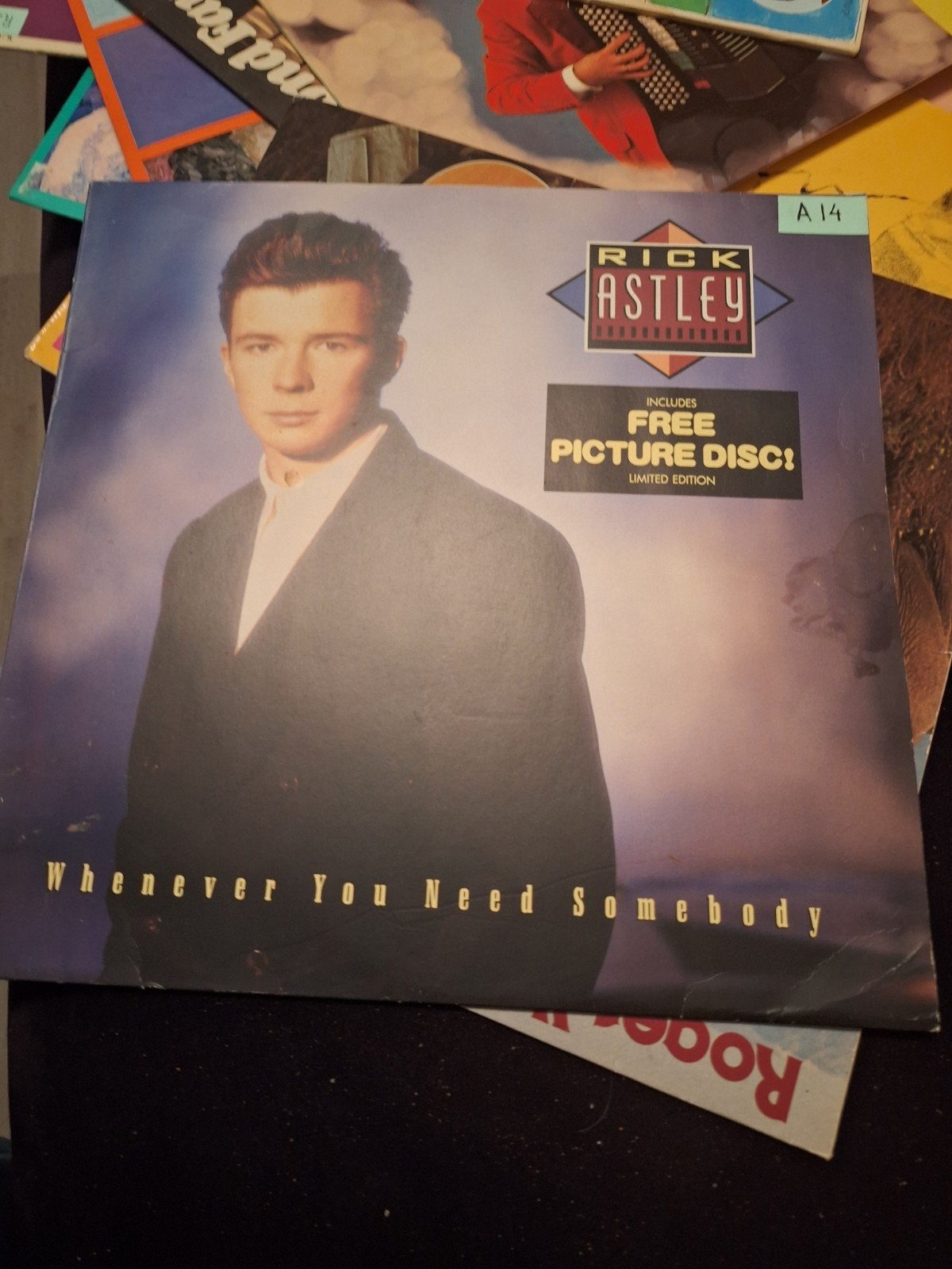 Rick Astley - Whenever You Need Somebody (Limited Edition), Gebruikt, Pop, Speciale editie, Ophalen of Verzenden