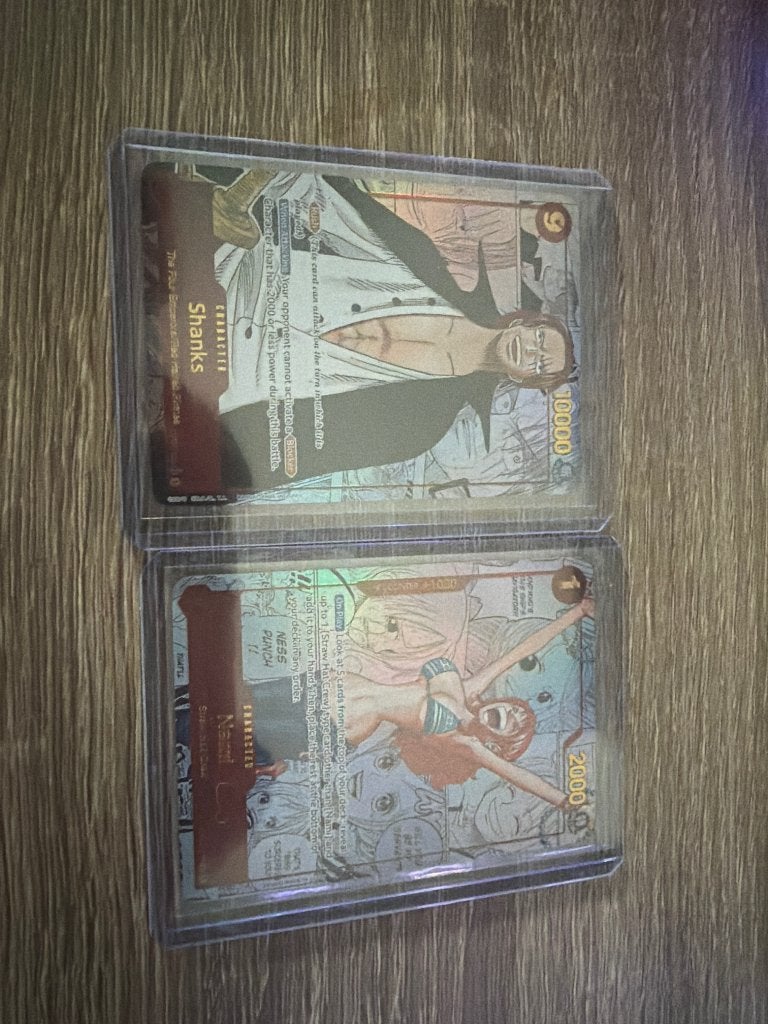 Nami en Shanks MANGA. Tekoop!, Hobby en Vrije tijd, Ophalen of Verzenden, Nieuw, Losse kaart
