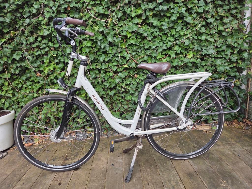 Sparta Amazone mamafiets 49 inch frame, Fietsen en Brommers, Fietsen | Dames | Moederfietsen, Ophalen, 2 zitjes, Sparta, Gebruikt