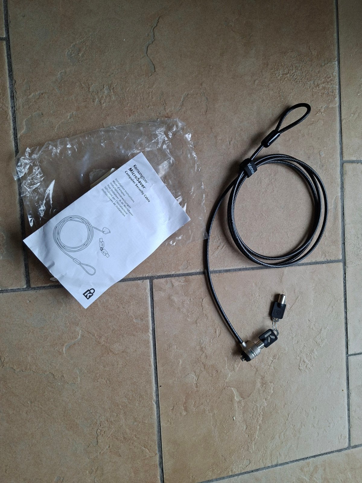 Kensington MicroSaver Computer Security Cable (1.5m+), Computers en Software, Ophalen of Verzenden, Nieuw