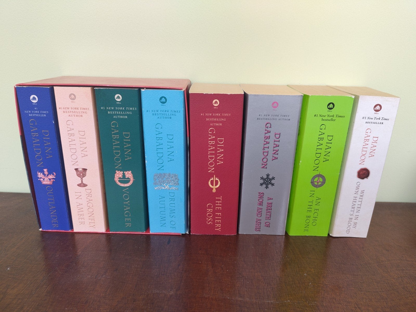 Outlander-serie Diana Gabaldon - Complete set (8 boeken), Ophalen of Verzenden, Zo goed als nieuw, Diana Gabaldon, Amerika