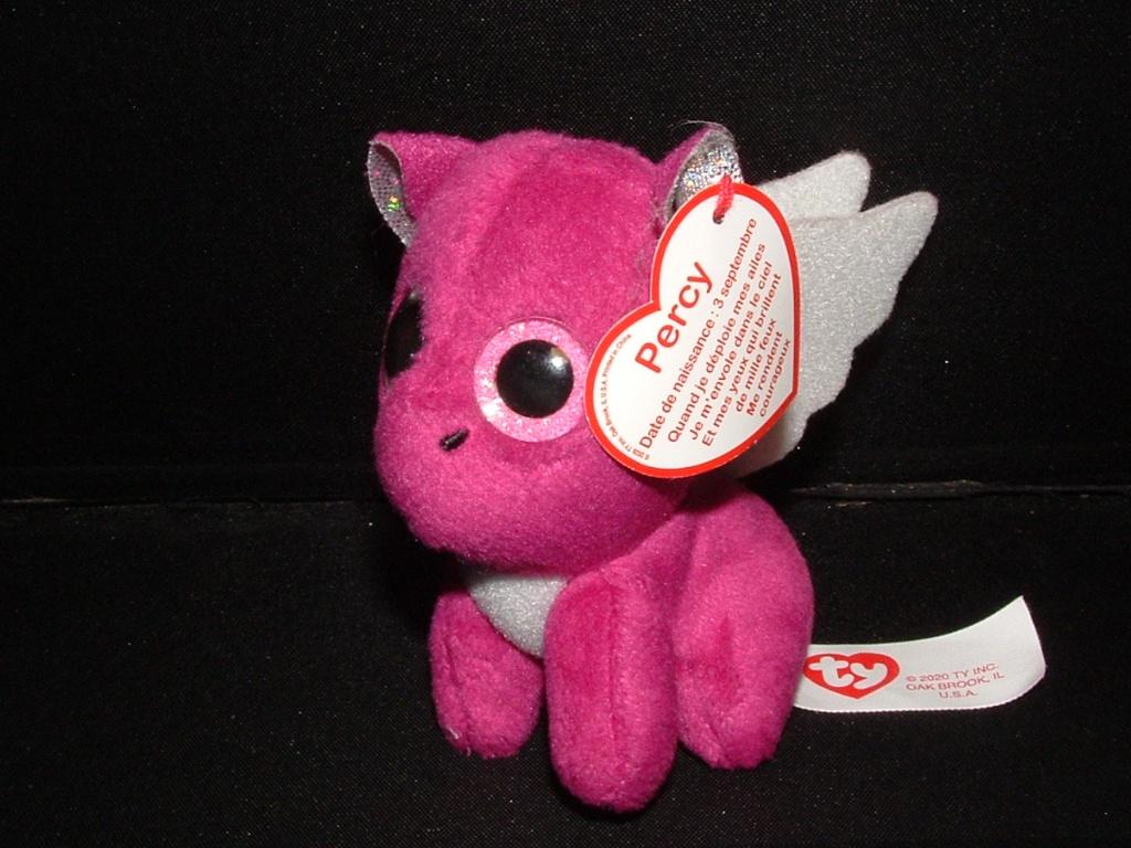 MC DONALDS TY BEANIE BOOS PERCY THE DEEP PINK DRAGO, Verzenden, Nieuw, Overige typen