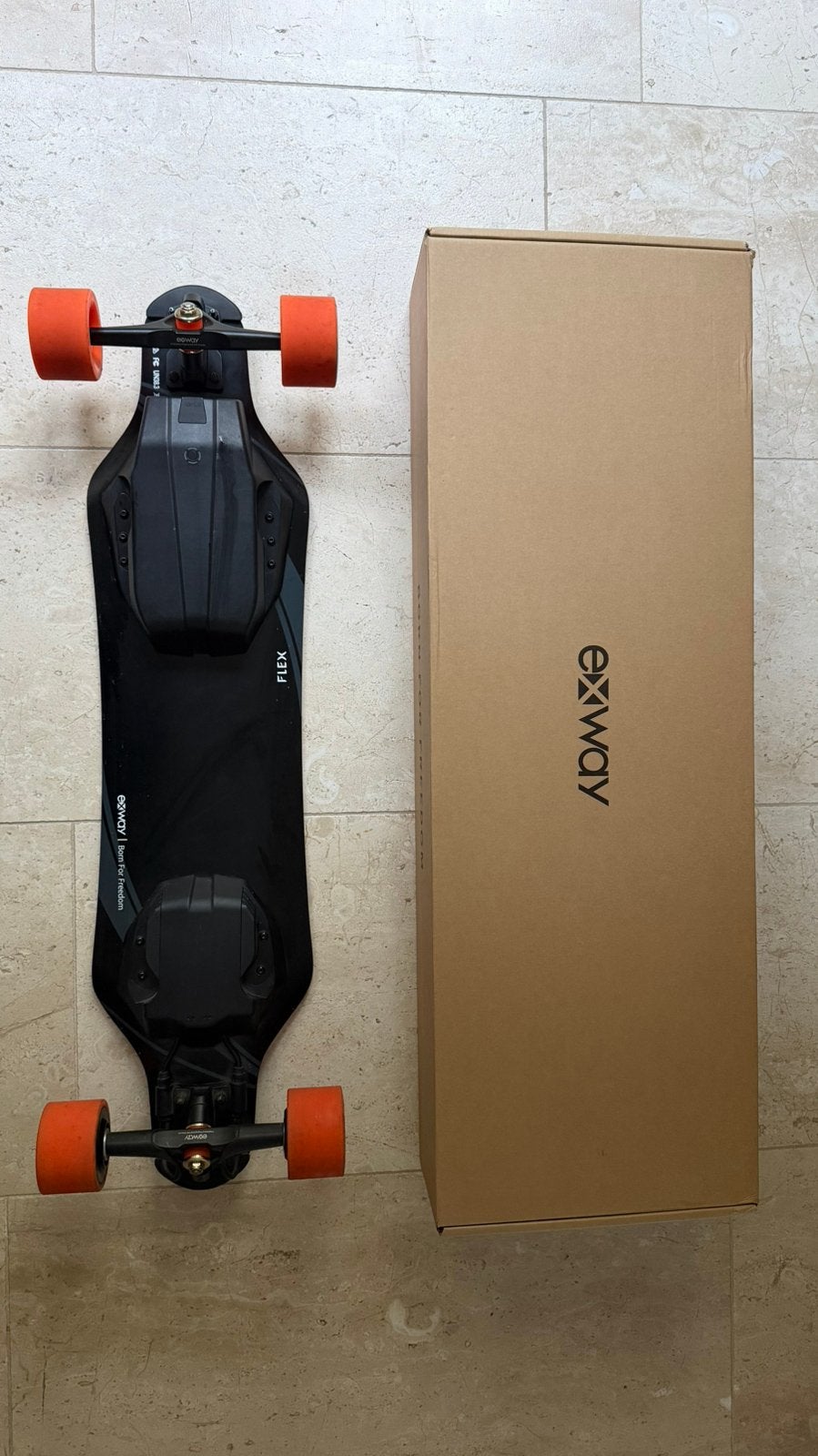 Exway Flex - elektrische skateboard, Ophalen, Zo goed als nieuw