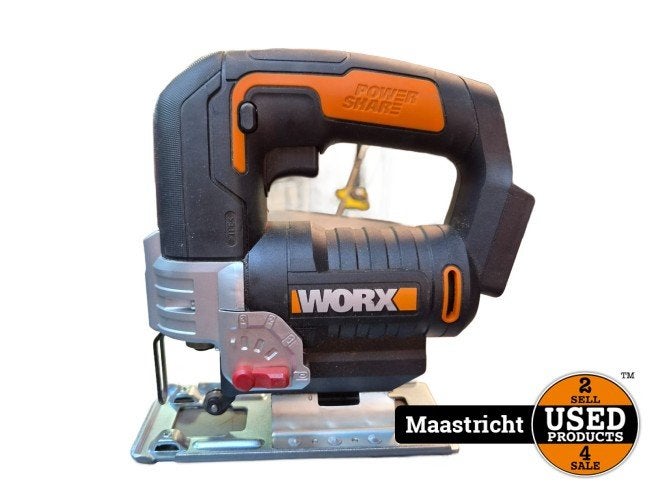 Worx Decoupeerzaag WX543 - 20V Accu (zonder accu) | Nwpr 60, Worx, Zo goed als nieuw, Support@worx.com, 14675 128th Ave NE, Suite 120
Woodinville, WA 98072
USA