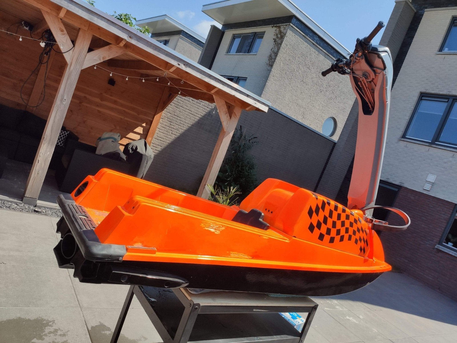 Kawasaki 550JS jetski, Ophalen, Gebruikt