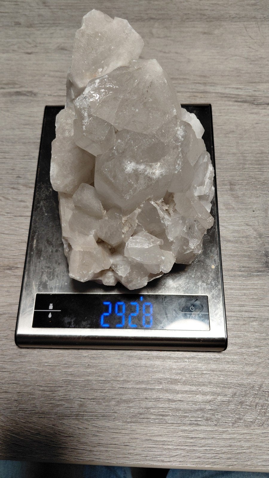 mooi bergkristal van bijna 3 kg, Ophalen of Verzenden, Mineraal