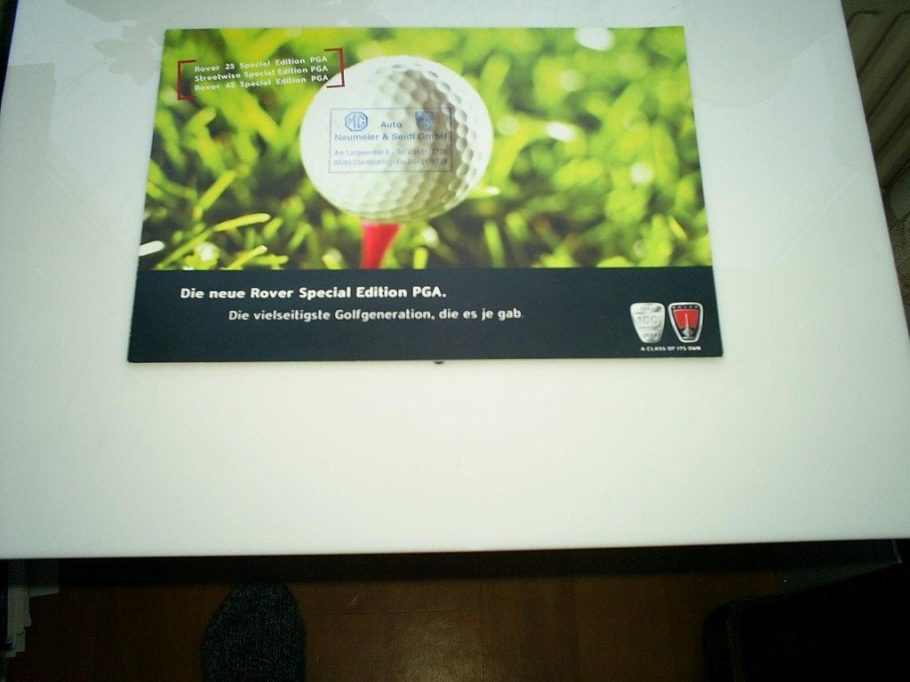 Die Neue Rover Special Edition PGA o.a. 25 / Streetwise / 45, Verzenden, Zo goed als nieuw, Overige merken