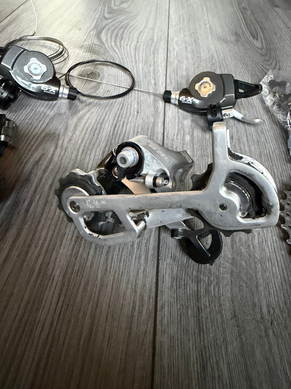 SRAM X0 2x9 MTB Andrijvingsset Shimano Raceface XC Group, Ophalen, Zo goed als nieuw, Mountainbike, Derailleur of Ketting