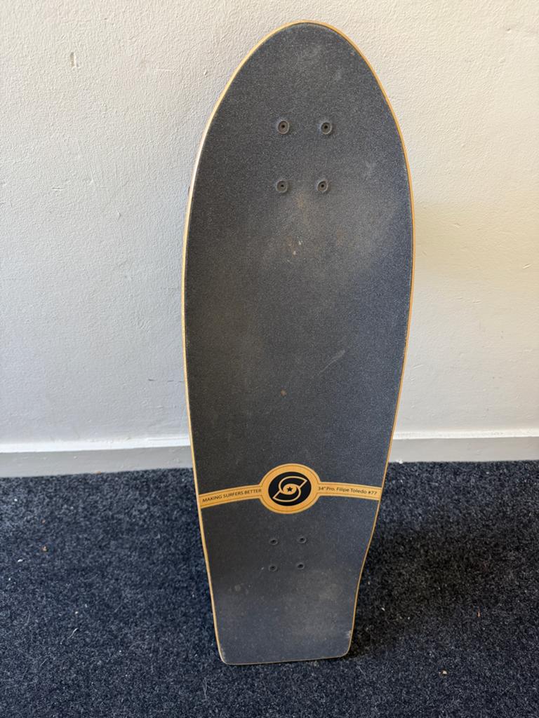 Smooth Star Felipe Toledo Surfskate -34 “, Sport en Fitness, Skateboarden, Ophalen, Zo goed als nieuw