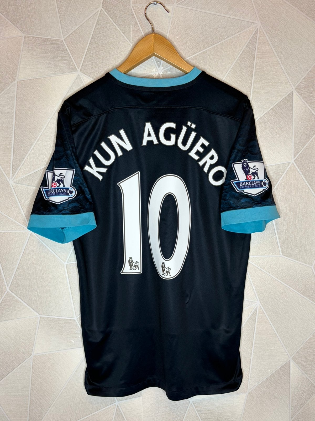 Manchester city uit 2015/2016 Aguero, Shirt, ., Zo goed als nieuw, .