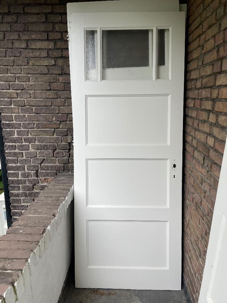 Deuren (3x), Doe-het-zelf en Verbouw, Deuren en Horren, Ophalen, Gebruikt, 80 tot 100 cm, Binnendeur