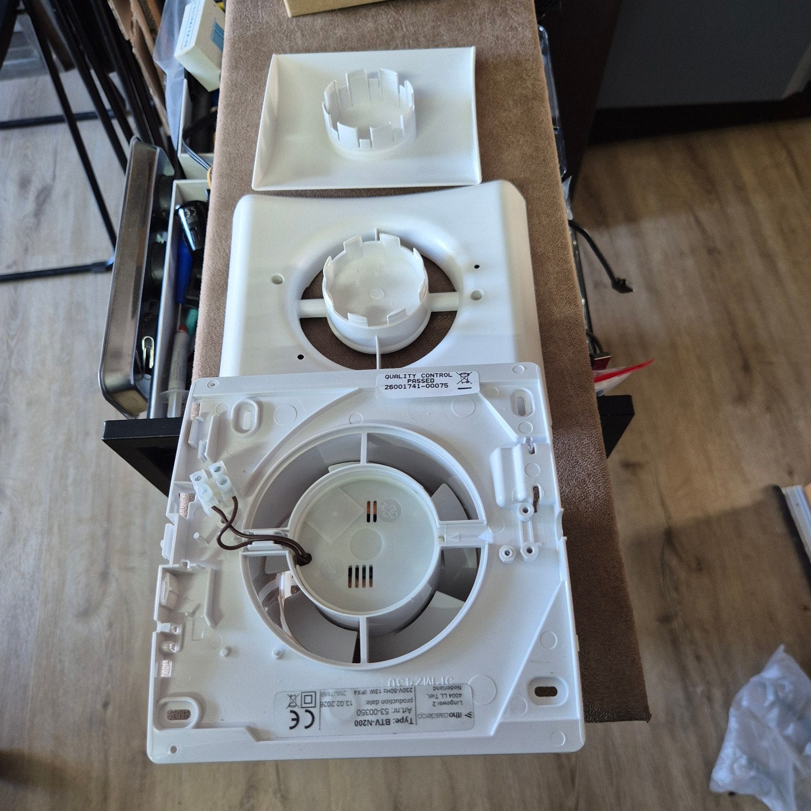 Itho Daalderop BTV-N200 Badkamer-/toiletventilator, Ophalen of Verzenden, Nieuw, Ventilator