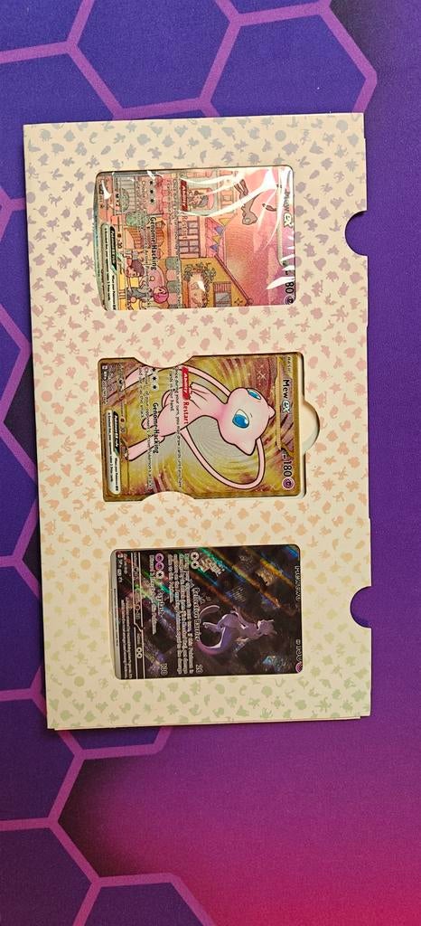 151 UPC Gesealde Promos Mew & Mewtwo Pokémon Kaarten, Hobby en Vrije tijd, Verzamelkaartspellen | Pokémon, Ophalen of Verzenden
