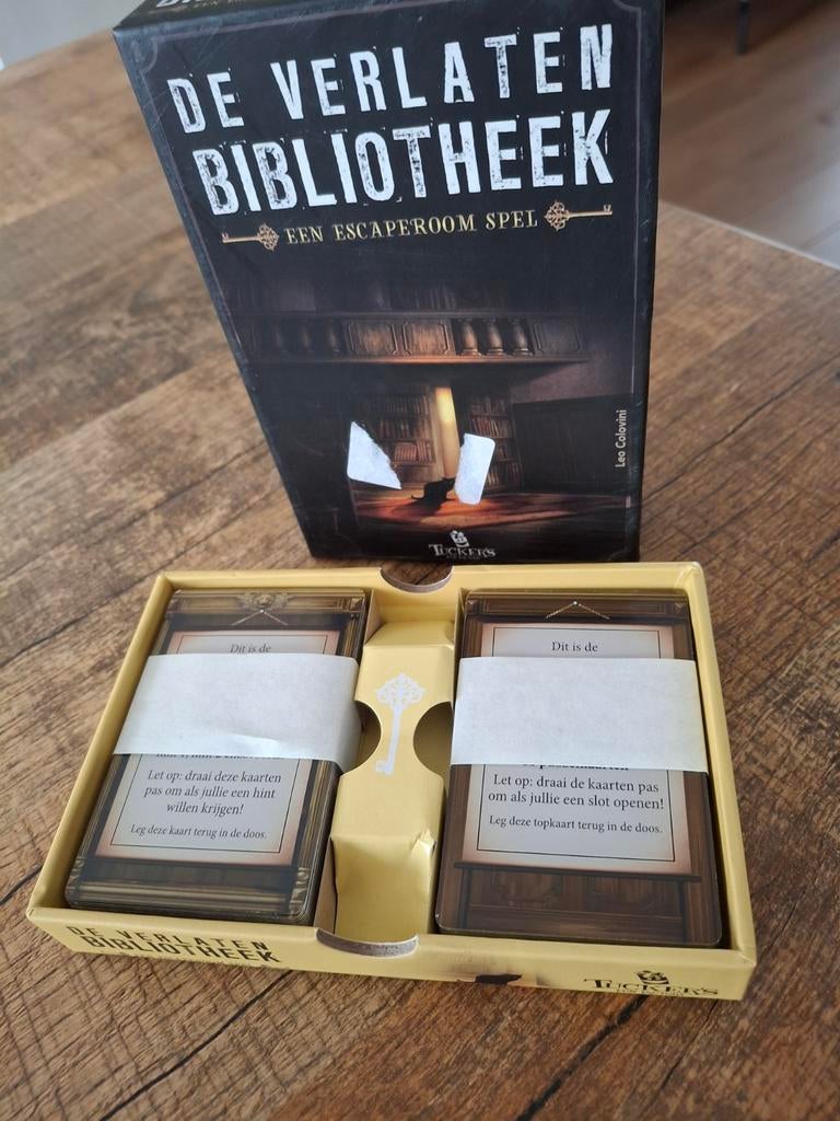 De verlaten bibliotheek, Ophalen of Verzenden, Nieuw