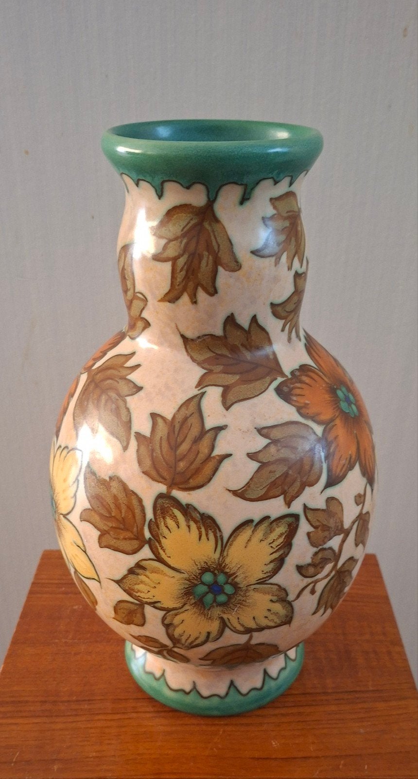 Jaren 40 50 Gouda Holland plateel decor Treso, Antiek en Kunst, Verzenden