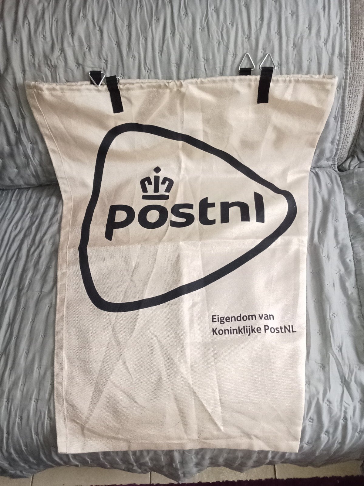 Originele PostNL Postzak (Binnenland) met Metalen Ophangogen, Ophalen of Verzenden