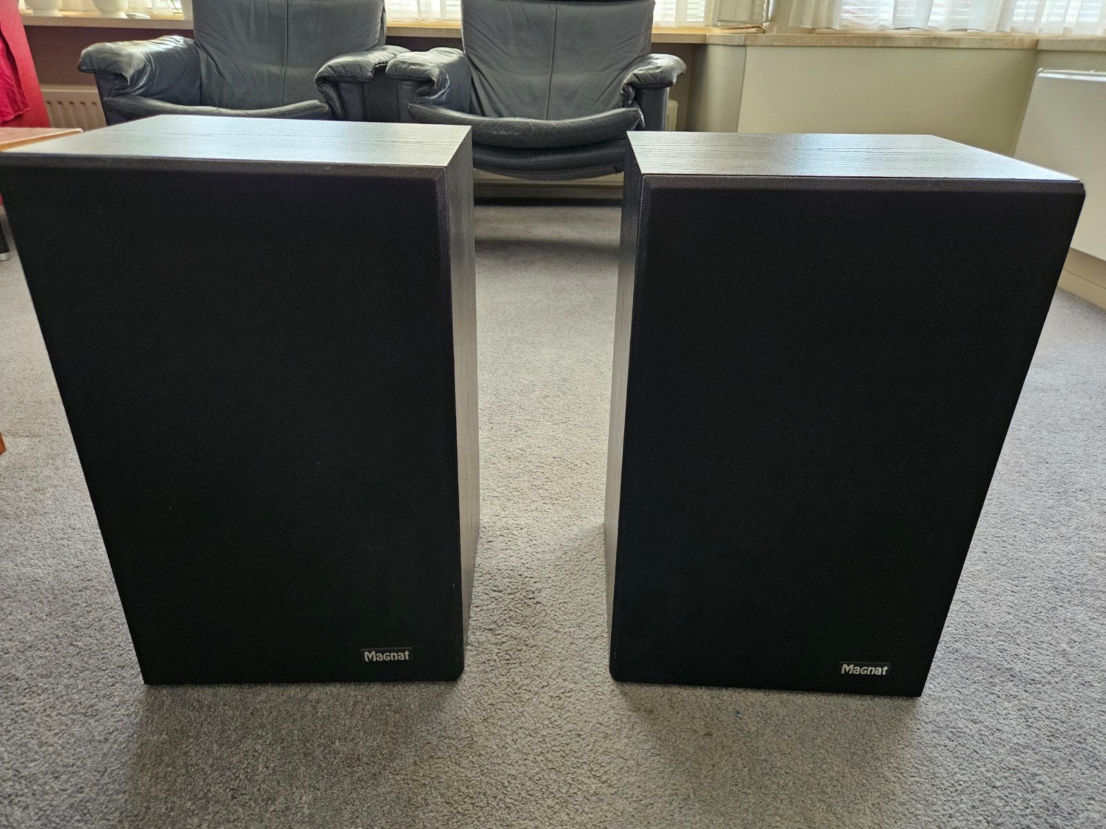 Magnat All-Ribbon 6M Stereo Speakers - Vintage Geluid, Audio, Tv en Foto, Stereo speakers, Gebruikt, Magnat, Ophalen