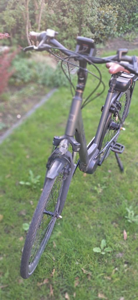 Qwic damesfiets Premium MN7, Fietsen en Brommers, Elektrische fietsen, Ophalen, Qwic, Gebruikt, 50 km per accu of meer