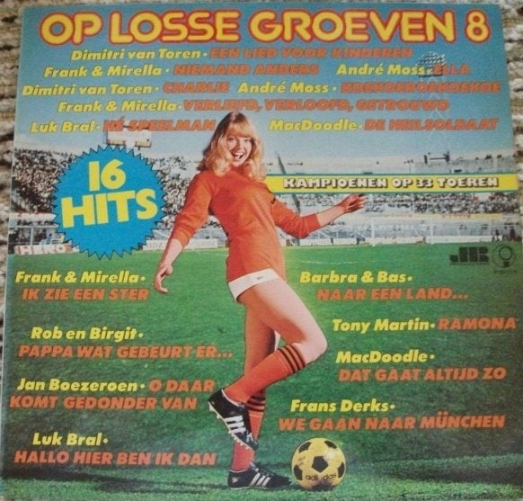 LP Op Losse Groeven 8 - 16 Hits, LP, Verzenden, Zo goed als nieuw, Complilatie