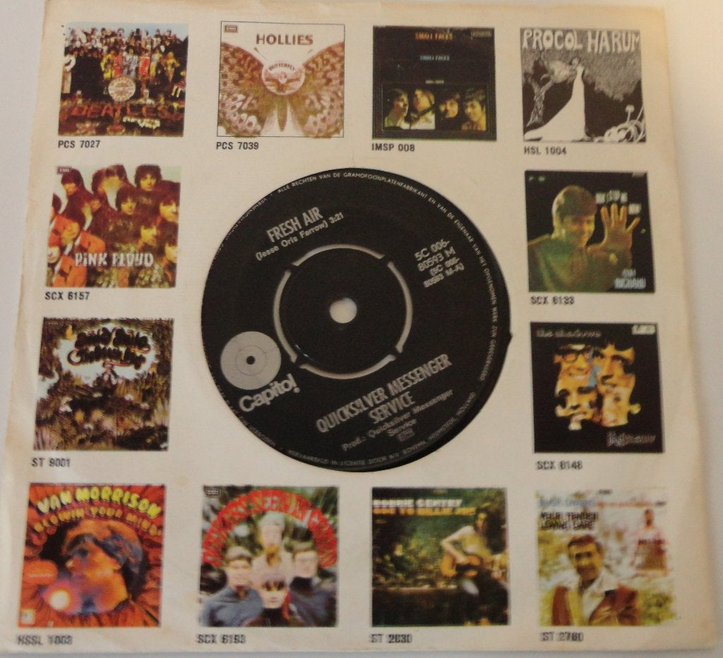 Quicksilver Messenger service > Fresh Air, Cd's en Dvd's, Ophalen of Verzenden, Gebruikt, 7 inch, Pop