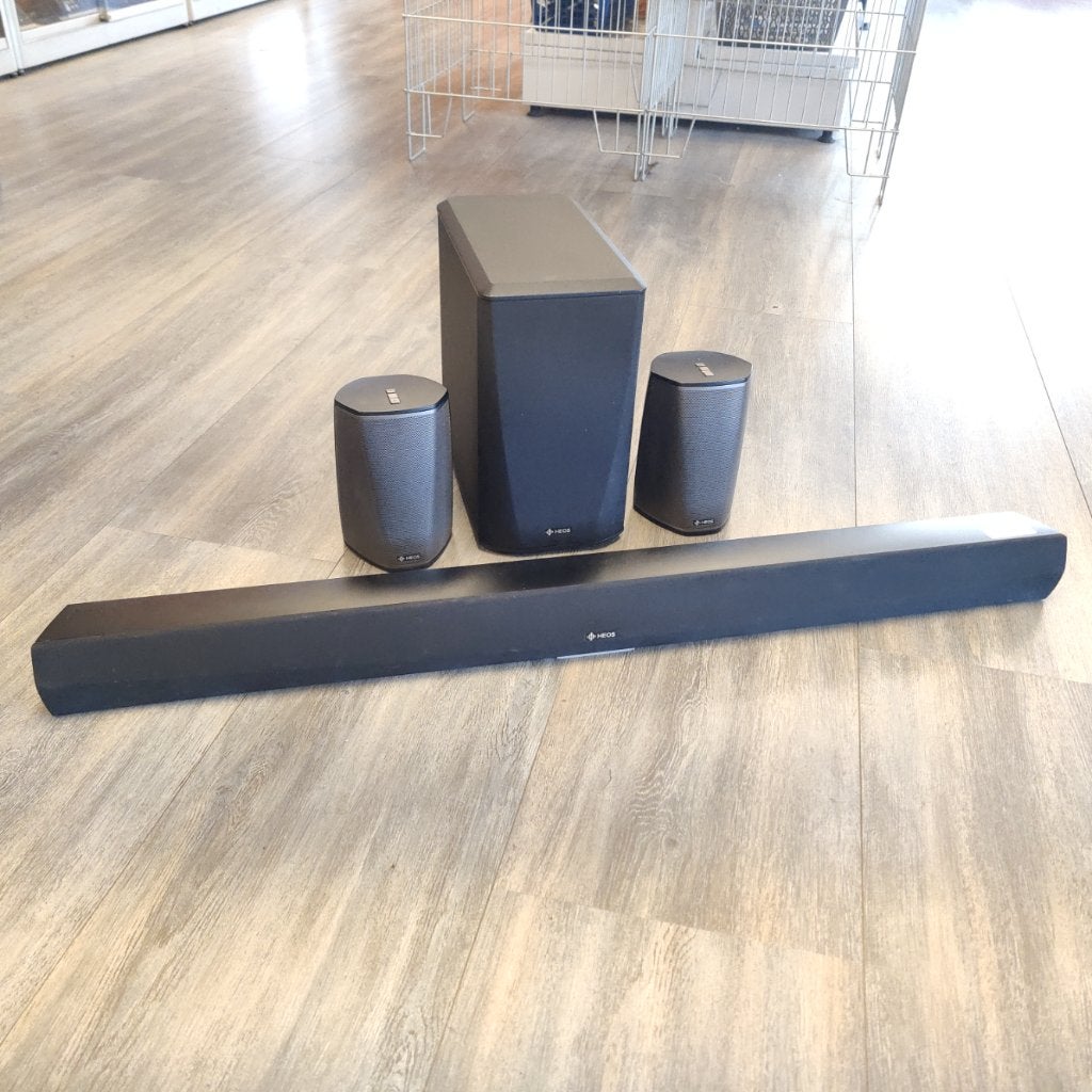Denon Home Cinema SC-HHC SoundBar + Denon SC-HCC Rear en Sub, Ophalen of Verzenden, X, Gebruikt, Bluetooth