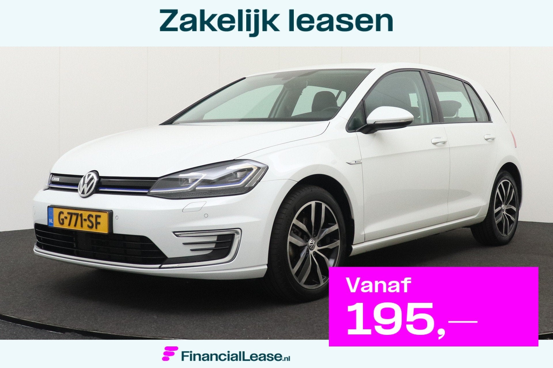 Volkswagen e-Golf E-DITION 92%SOH Warmtepomp Digi.Dashboard, 136 pk, Gebruikt, Zwart, 231 km