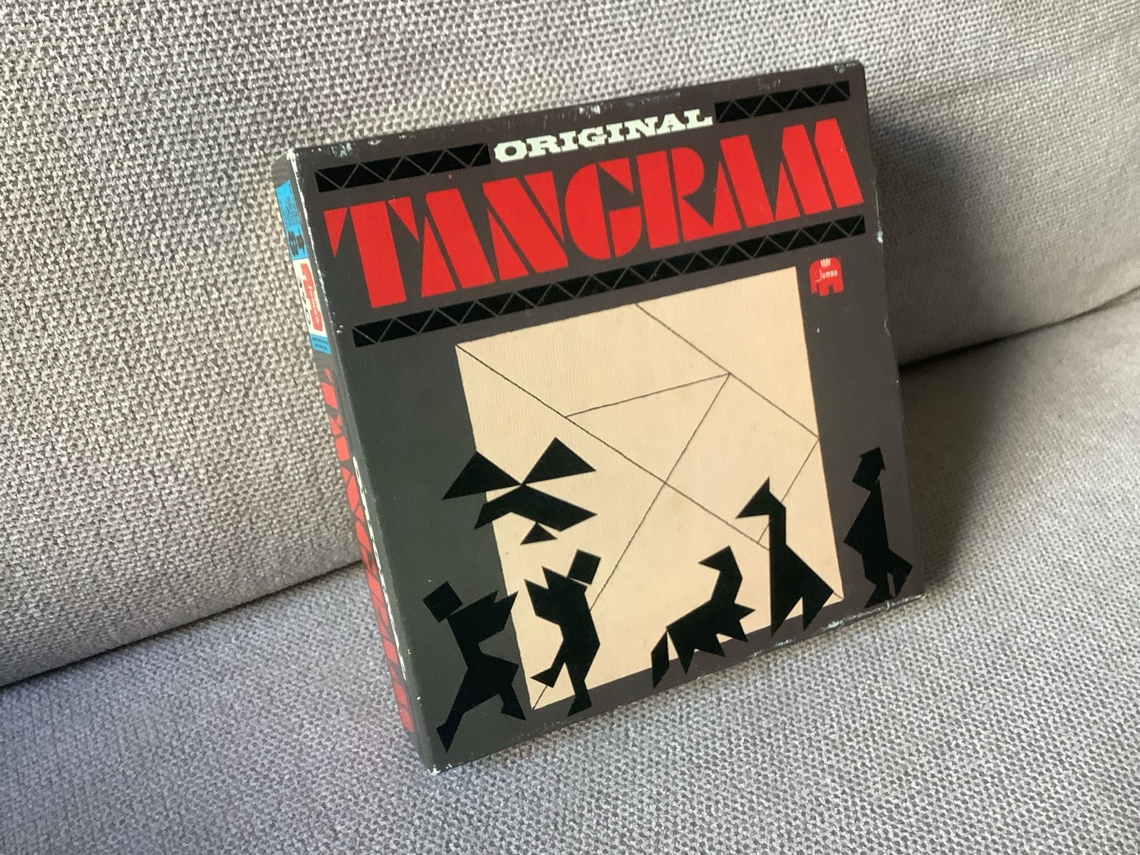 Origineel Tangram spel van Jumbo - Klassieke puzzel, Een of twee spelers, Ophalen of Verzenden, Gebruikt