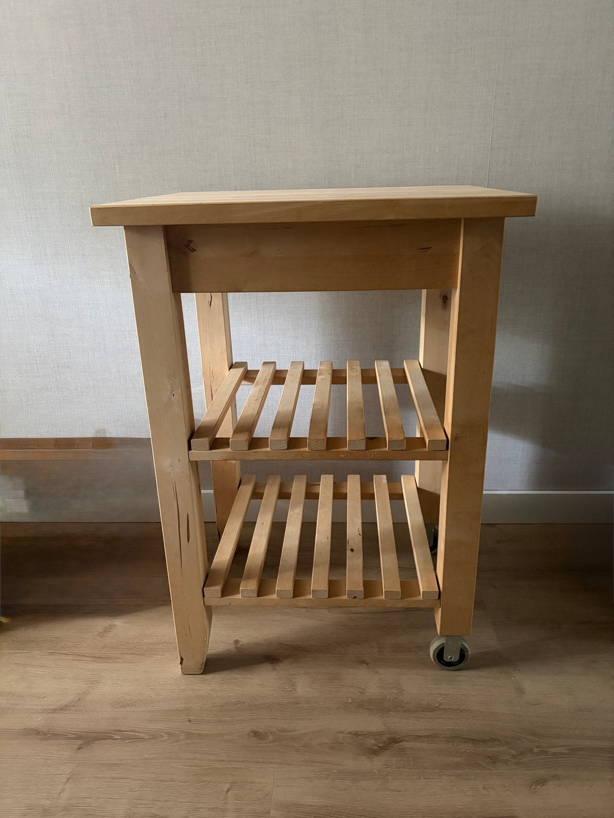 Keukentrolley/ werkbankje - 60x50x85 cm, Ophalen, Gebruikt, Hout, Keukentrolley