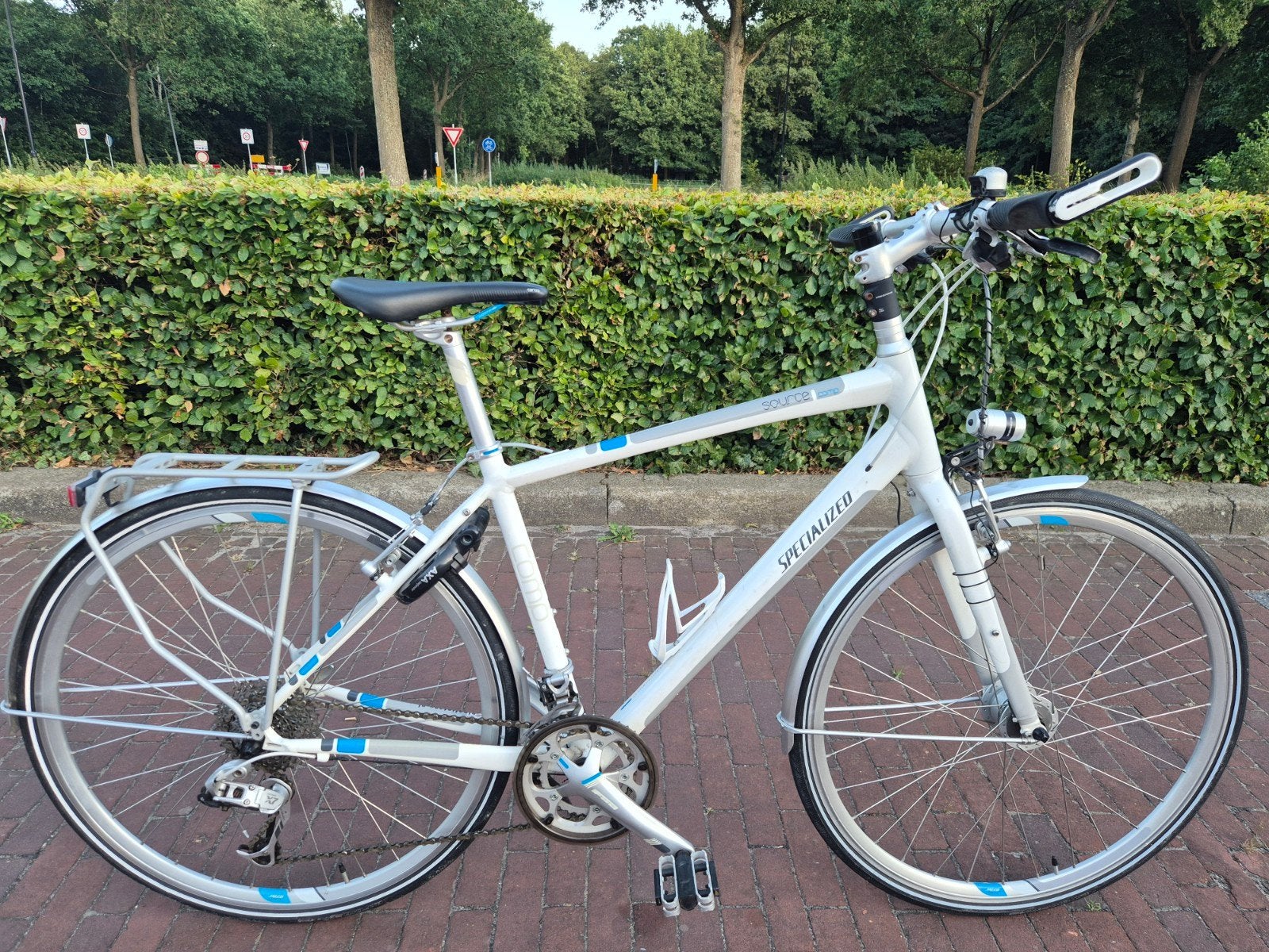 Specialized Source Comp / Sram / Supernova / Maat = S 49cm, Fietsen en Brommers, 28 inch, Velgrem, 49 tot 53 cm, Zo goed als nieuw