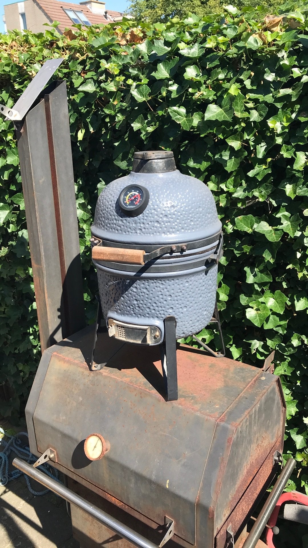 Berghoff keramische bbq 33 cm. evt ruil, Ophalen