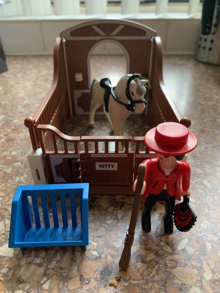 Playmobil Paardenbox, Gebruikt, Complete set, Overige typen, Ophalen of Verzenden