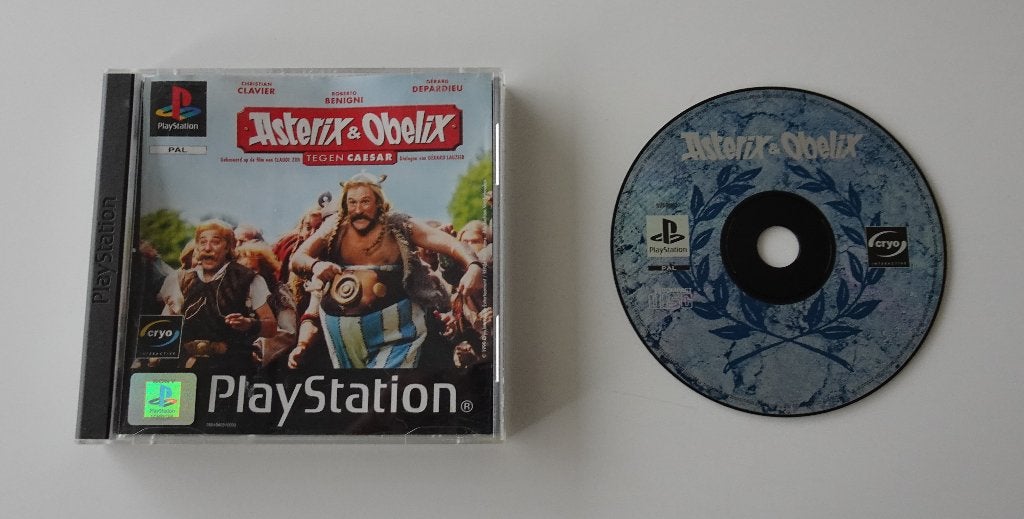 Asterix & Obelix Tegen Caesar voor Sony PlayStation, 1 speler, Zo goed als nieuw, Vanaf 7 jaar, Ophalen