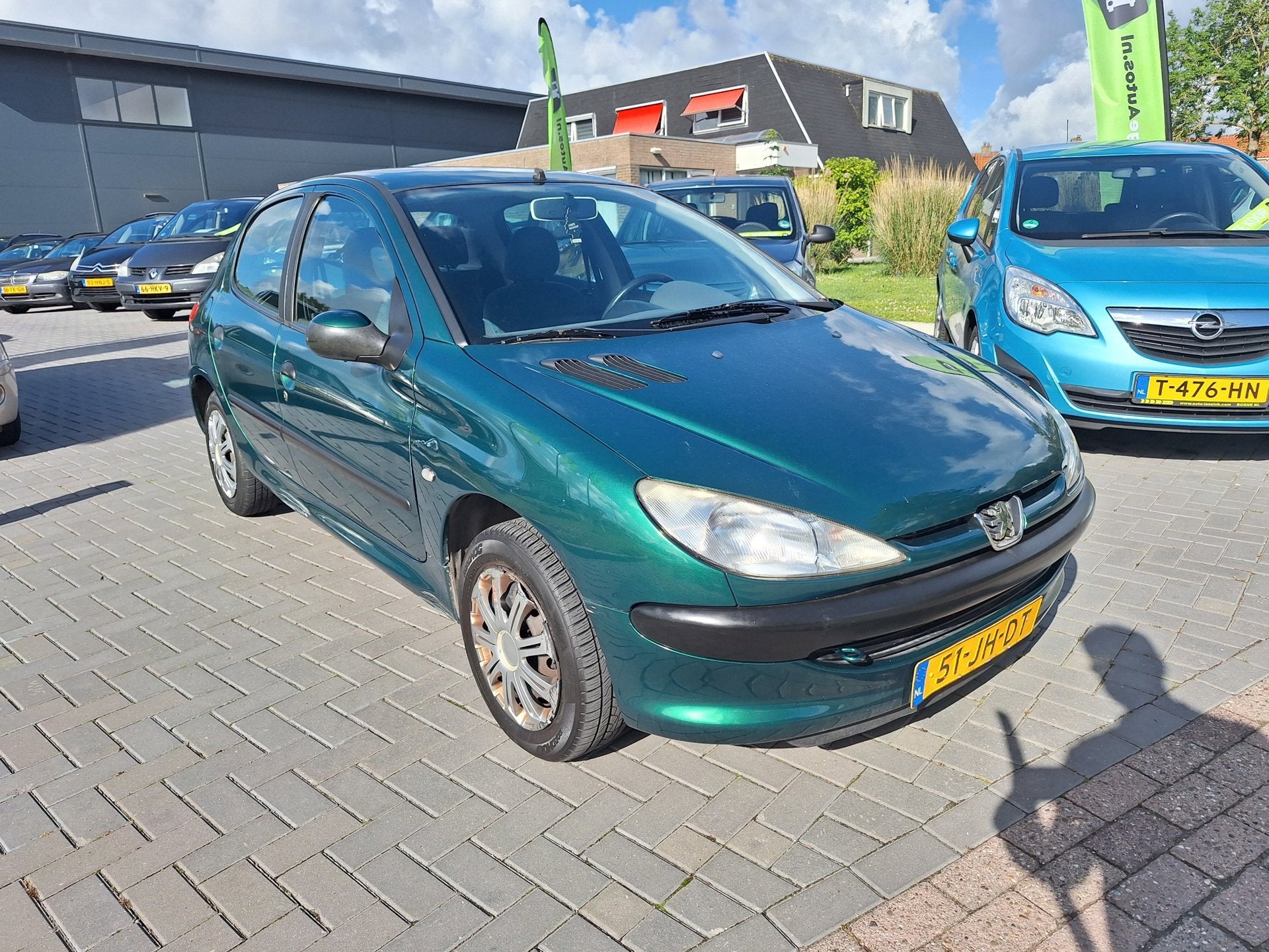 Peugeot 206 1.4 XT / AUTOMAAT / APK juni 2027, Bedrijf, 75 pk, Onderhoudsboekje, 955 kg
