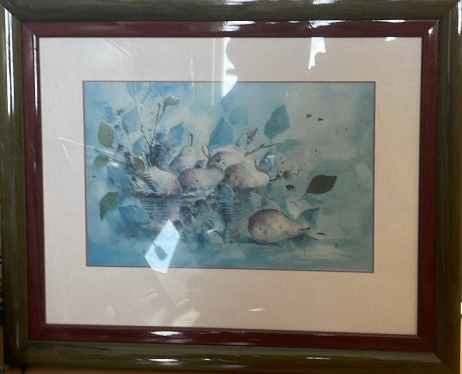 Mooi gesigneerd schilderij, Ophalen