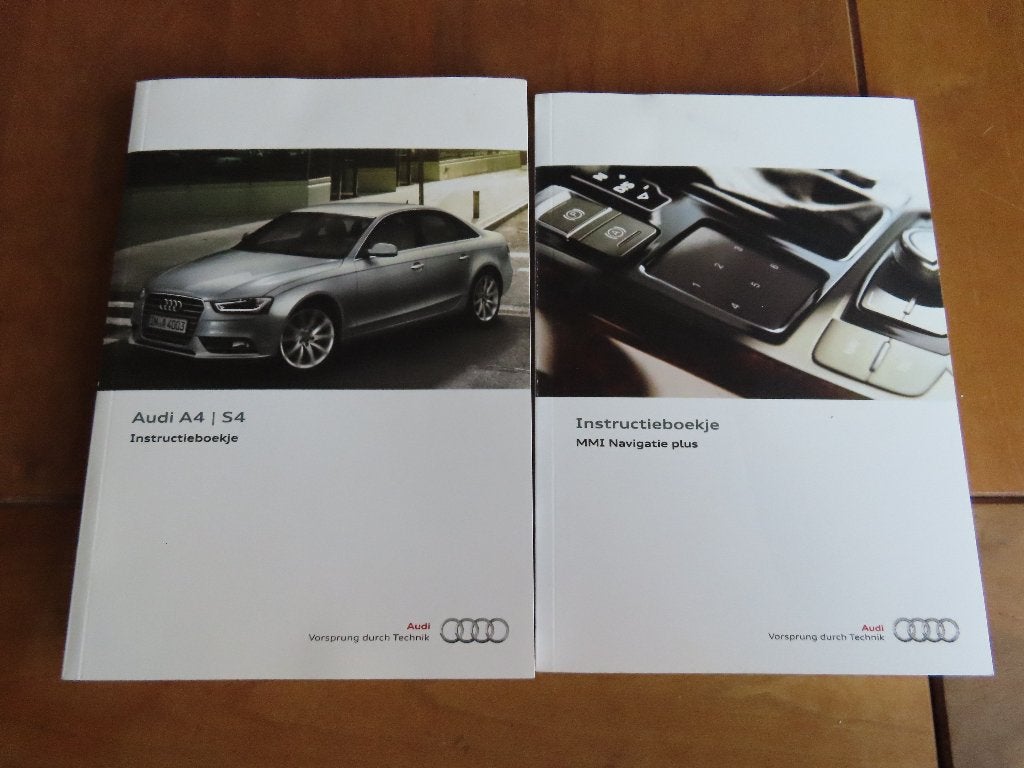 Instructieboek Audi A4, A4 Avant, Audi S4 +MMI Navi plus '12, Ophalen of Verzenden