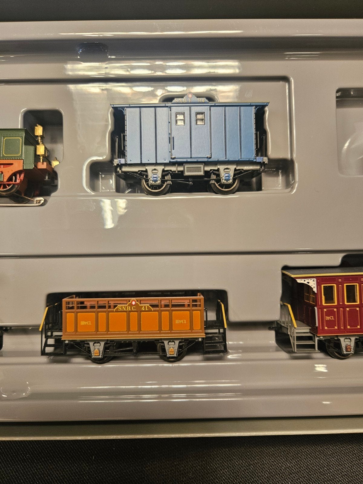 Märklin Treinset 26471 - 150 jaar Zwitserse Spoorwegen, Z, Treinset, Z, Gelijkstroom of Wisselstroom
