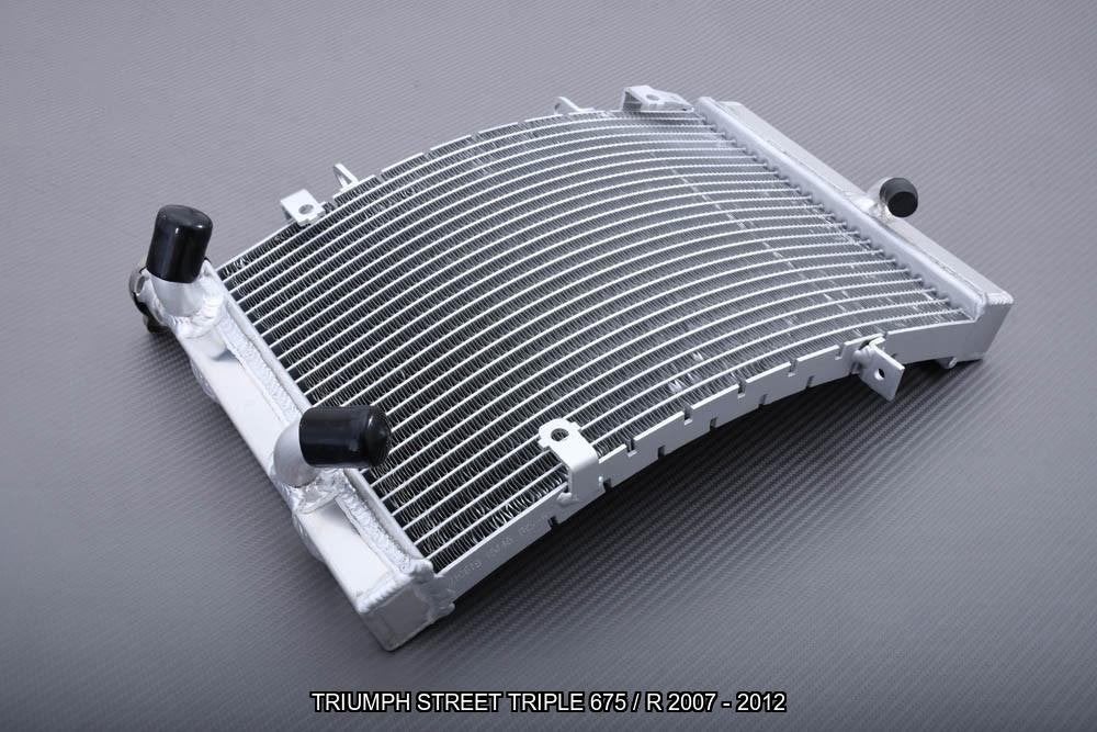 Radiateur AVDB TRIUMPH STREET TRIPLE 675 / R 2007 - 2012, Ophalen of Verzenden