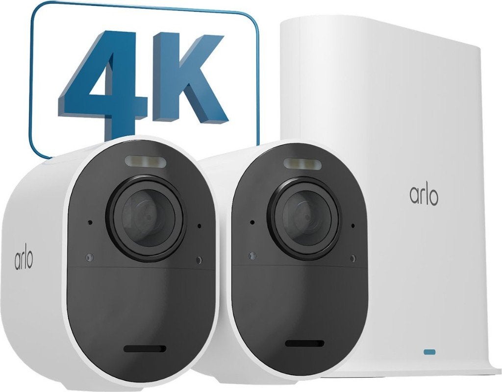 Beveilgingscamera Arlo Ultra 4K, Ophalen of Verzenden, Zo goed als nieuw, Buitencamera