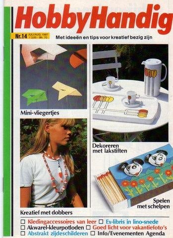 Hobby Handig nr.14 1987 [2485]  [BoOvTi], Ophalen of Verzenden, Zo goed als nieuw, Sport en Vrije tijd