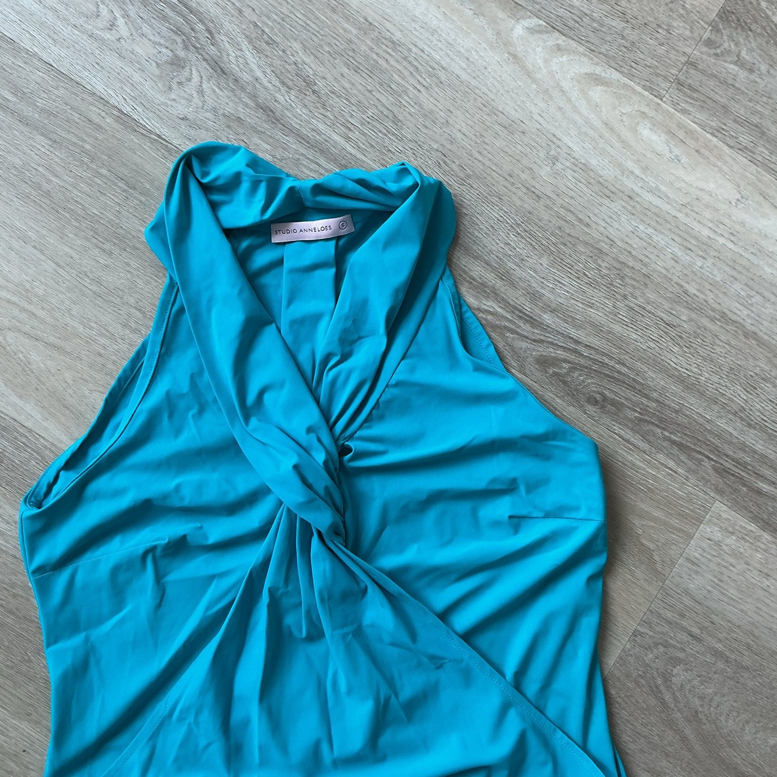 Studio Anneloes top turquoise maat S, valt prachtig, Kleding | Dames, Tops, Maat 38/40 (M), Blauw, Ophalen of Verzenden, Zo goed als nieuw